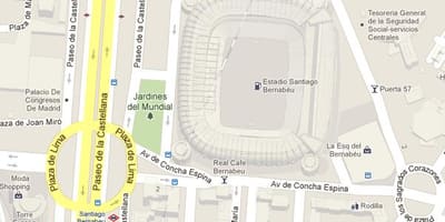 Bernabeu नक्शा